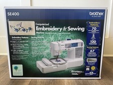 Brother SE400 Computerized Sewing and Embroidery Machine with Accessories
