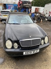mercedes clk convertible breaking