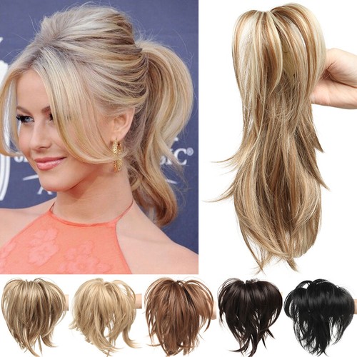 Natural real thick - clip, in