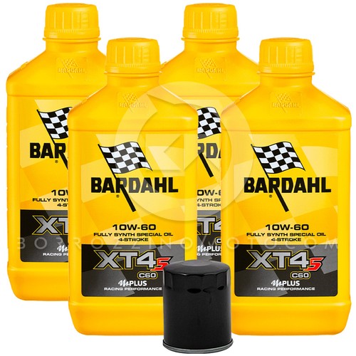 Bardahl xt4 10w60 oil - xt4-s, change