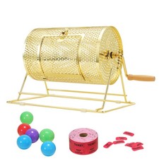 Uimoso raffle drum - raffle, brass