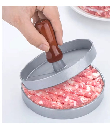 Hamburger patty machine - hamburger,