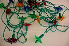 20 Vintage PIFCO Christmas Starlights