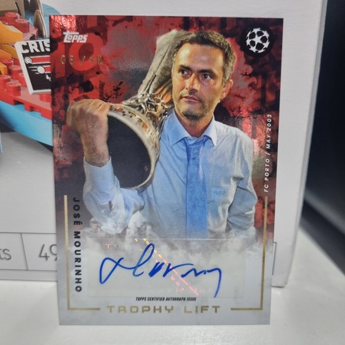 Topps jose mourinho auto - topps,