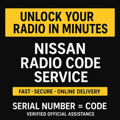 Nissan radio code - ✅,