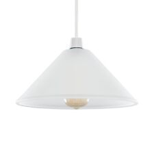 Ceiling Light Shade Modern Frosted Glass Tapered Pendant Lampshade Lighting