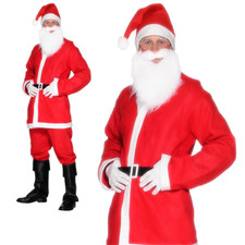Santa Claus Costume Suit Adult
