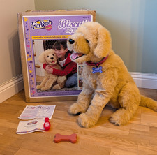 Boxed Hasbro FurReal Friends Biscuit My Lovin' Pup Working w/ Collar Bone Brush