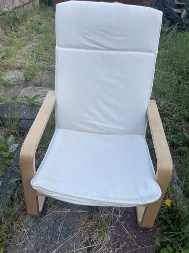 Ikea poang chair cream - poang, seat