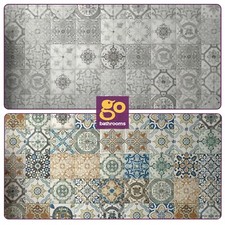 Victorian Pattern Floor & Wall Marlo Ceramic Matt Gloss Feature Tile 20x20cm Box