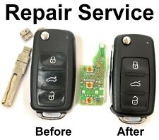 Repair Service for Skoda Octavia Fabia Roomster Superb 3 button remote key fob