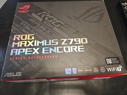 Asus rog maximus - rog, apex