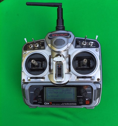 Spectrum dx7 transmitter with - dx7,