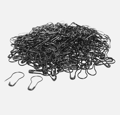1000pcs metal black safety - metal,
