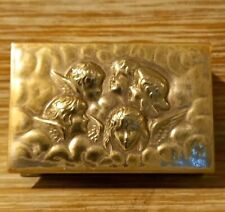 Antique Silver Plated Matchbox