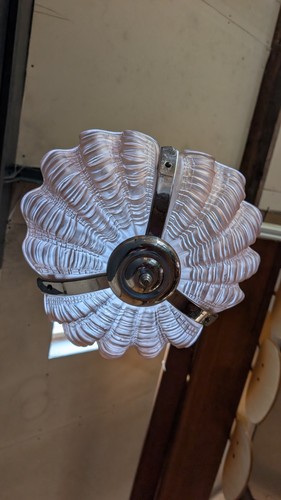 Vintage art deco odeon pendant - vintage,
