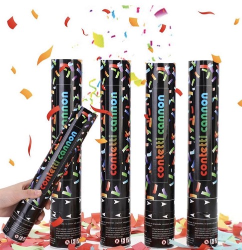 Confetti cannons 5pcs - cannons, –