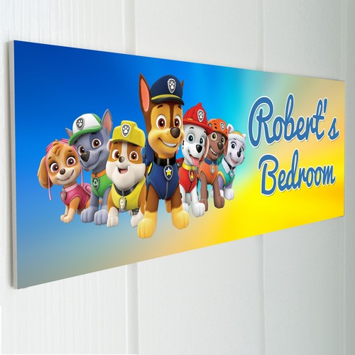 Paw patrol personalised - personalised, door