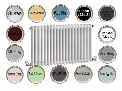 Heat resistant radiator enamel - resistant,