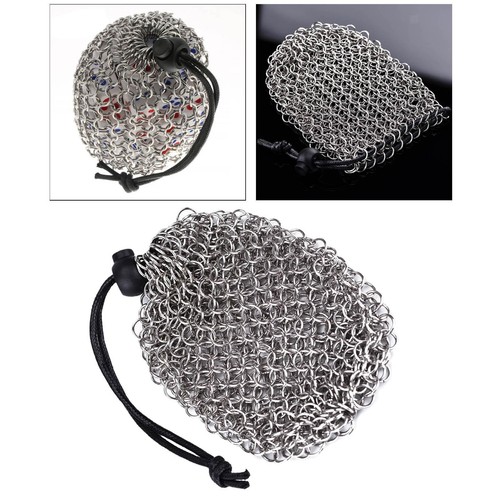 Piece chainmail dice bag - 1,
