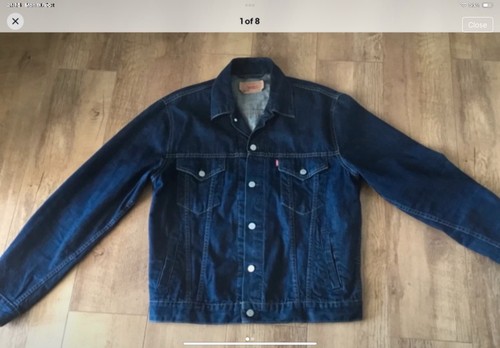 Levi indigo 72510 - indigo, denim