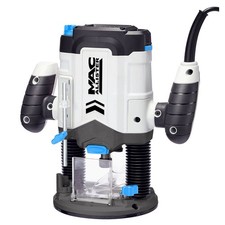 Mac Allister Router Fixed Corded Electric MR1200 Depth Adjustment Variable Speed