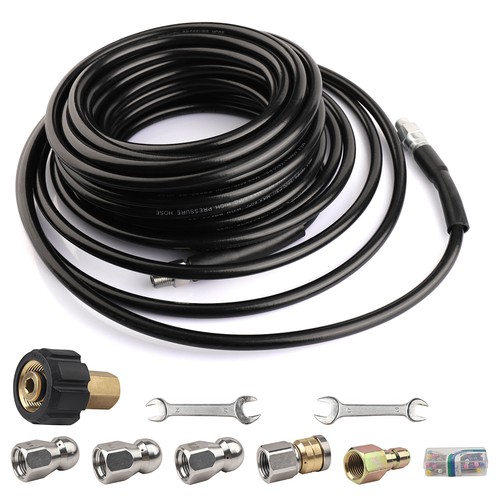 50ft sewer jetter nozzles kit - 50ft,