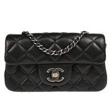 Chanel Black Lambskin Shoulder
