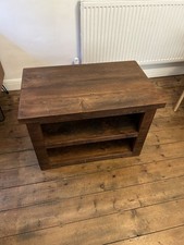 Solid Wood Handmade TV Stand/