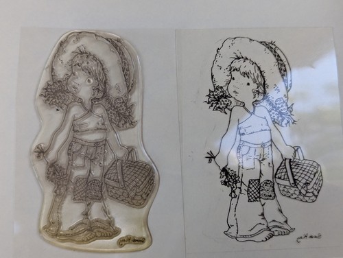 Sarah kay clear stamp picnic - sarah,