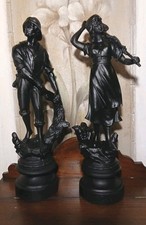 An Antique Pair of Bronzed