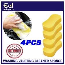 4PCS JUMBO SPONGE LARGE SIZE CAR WASH WASHING VALETING CLEANER SPONGE UK