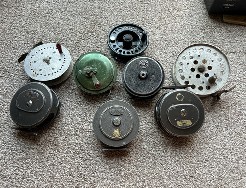 Lot vintage fly fishing - fly,