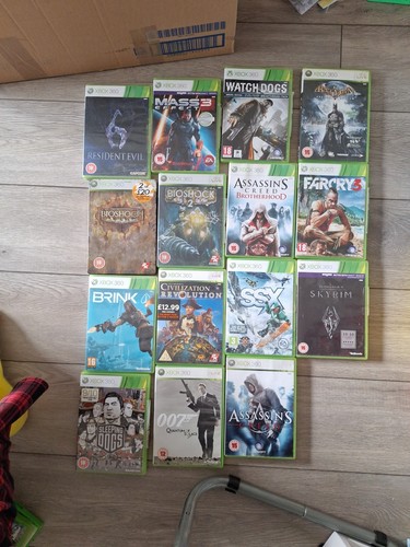 Xbox 360 games huge - xbox, bundle
