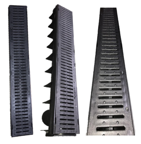 Deep drainage channel thick - deep,