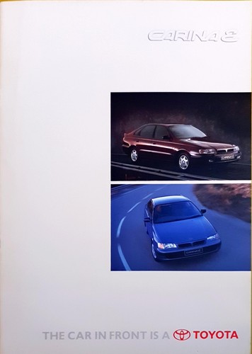Toyota carina brochure 2 - e,
