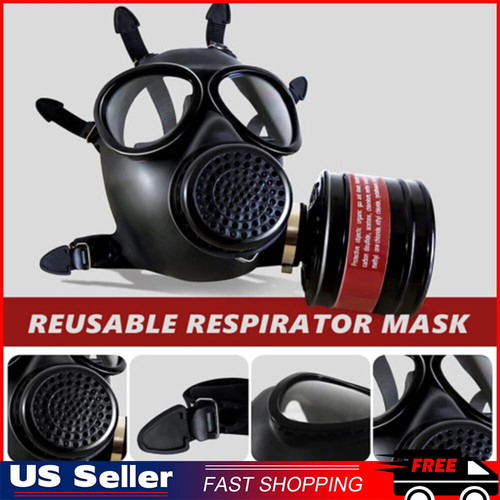 Full face gas mask irritating - gas,