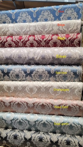 Damask jacquard brocade - damask,