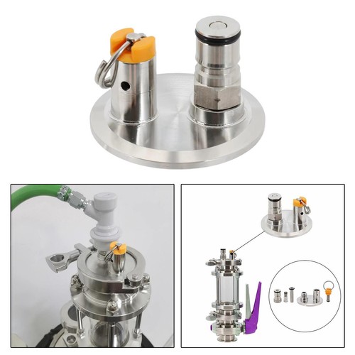Clamp end cap with prv - end,
