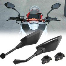 10mm Motorcycle Rearview Side Mirrors For Yamaha MT09 MT07 MT03 MT125 900 Tracer