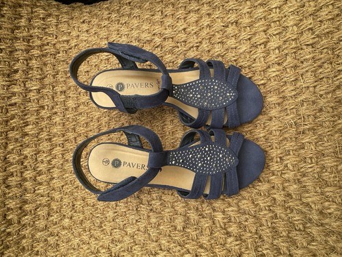 Lovely pair navy faux - lovely, of