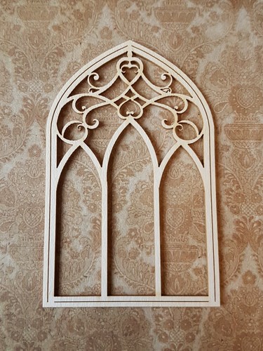 Church window frame arch - church,