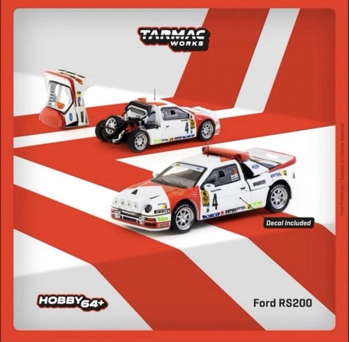 Tarmac works ford - rs200, rallye