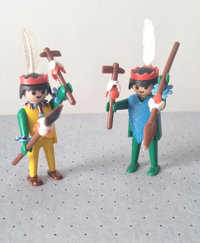 Vintage playmobil native 70s - native,