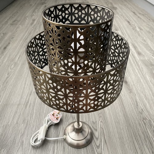 Moroccan style table lamp with - table,