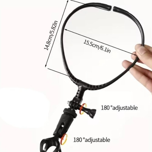 Adjustable neck microphone - neck,