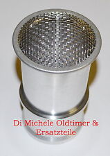 48 DCO Weber Carburetor 1x Intake Funnel 60mm Long with Screen (Grid), B.9466