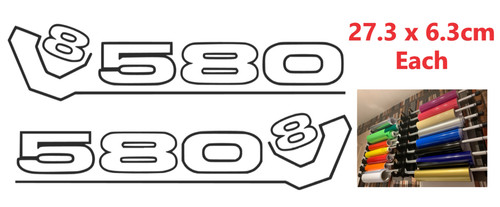 Scania 580 truck - scania, stickers