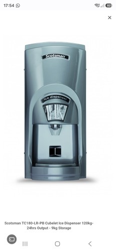 Ice dispenser machine - machine, crushed