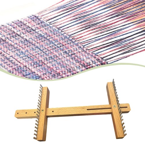 Wooden weaving loom compact - weaving,